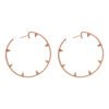 Brinco Hip Hoop Argola Spike