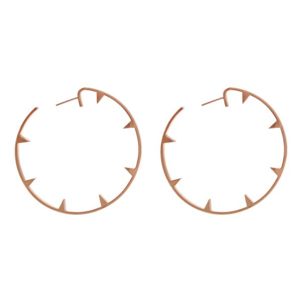 Brinco Hip Hoop Argola Spike