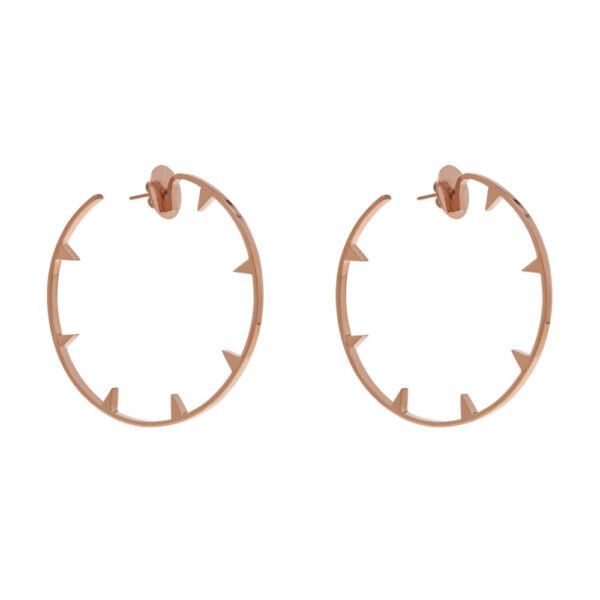 Brinco Hip Hoop Argola Spike
