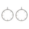 Brinco Hip Hoop Argola Spike Diamantes