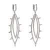Brinco Hip Hoop Navete Spike