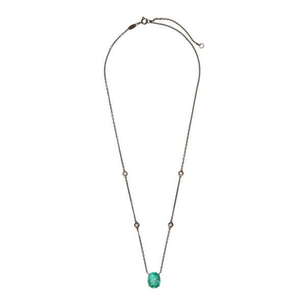 Colar Basic Esmeralda Colombiana