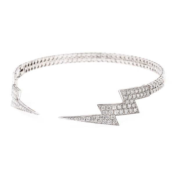 Alternative view of Choker Bowie Ouro Branco
