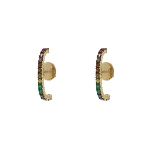 Brinco Apache Arco Ouro Amarelo