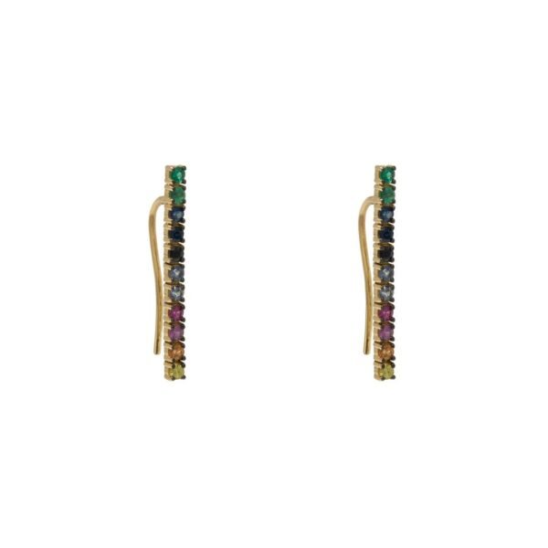 Alternative view of Brinco Apache Palito Ouro Amarelo