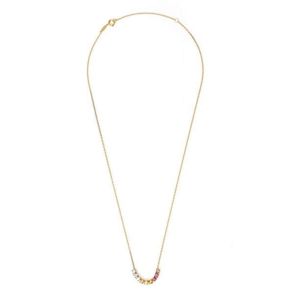Colar Rainbow Ouro Amarelo