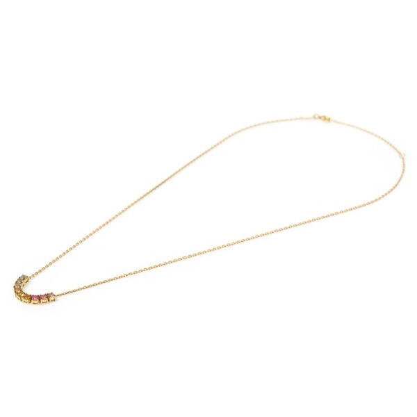Alternative view of Colar Rainbow Ouro Amarelo
