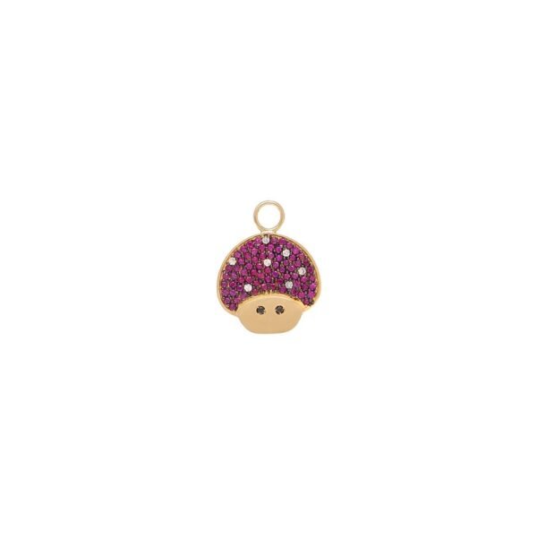 Pingente Mushroom Ouro Amarelo