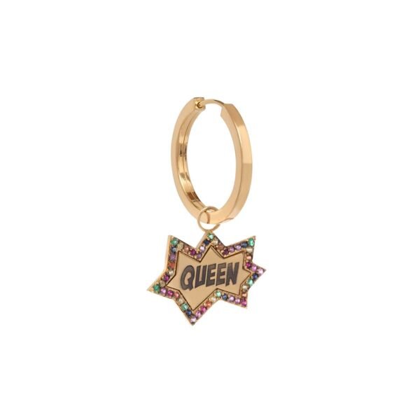 Alternative view of Pingente Queen Ouro Amarelo