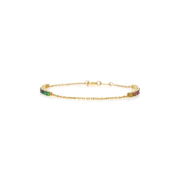 Alternative view of Pulseira Apache Ouro Amarelo
