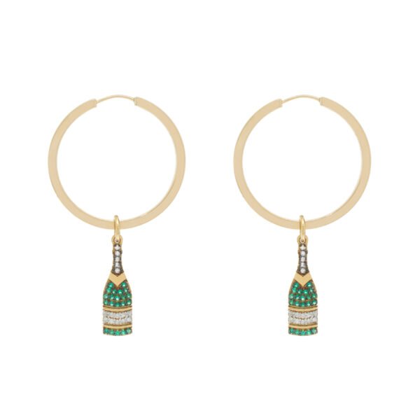 Alternative view of Pingente Champagne Ouro Amarelo