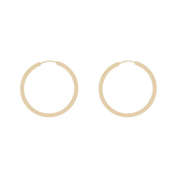 Argola G Ouro Amarelo