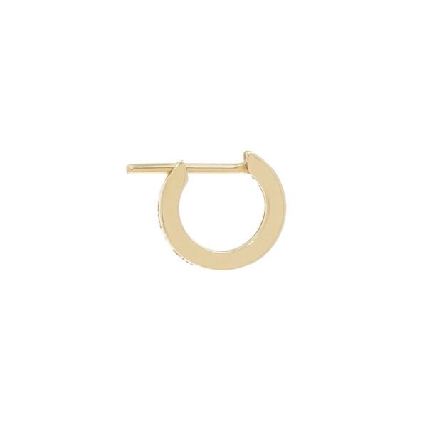 Alternative view of Piercing Furo Liso Ouro Amarelo