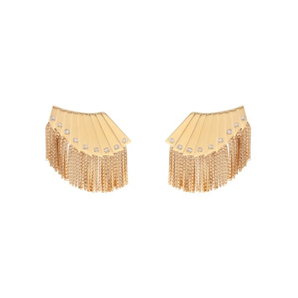 Brinco La Nuit Ear cuff Ouro Amarelo