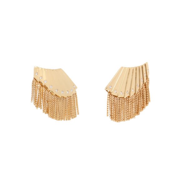 Alternative view of Brinco La Nuit Ear cuff Ouro Amarelo