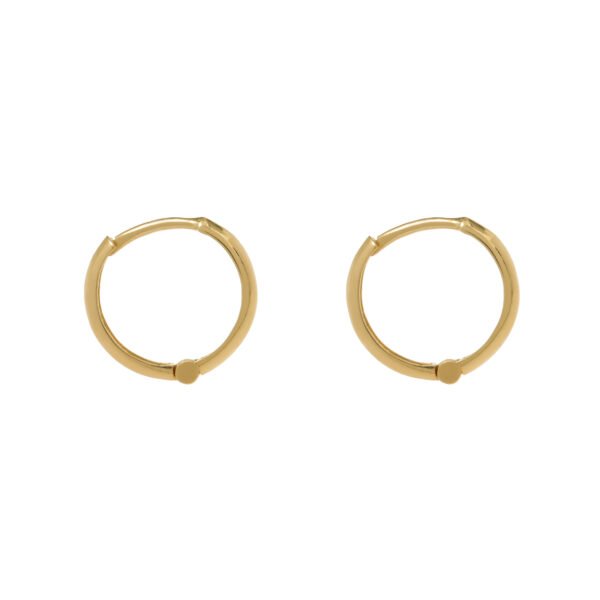 Brinco Mini Argola Ouro Amarelo