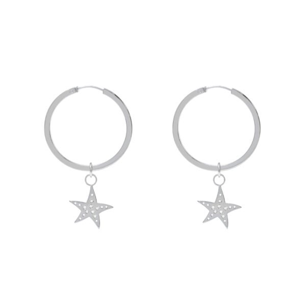 Alternative view of Pingente Estrela D'Água Diamantes