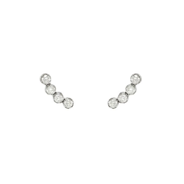Brinco Ear Cuff Diamantes