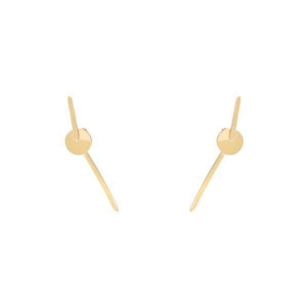 Brinco Up & Down Ouro Amarelo