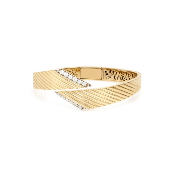 Alternative view of Pulseira Blues Ouro Amarelo e Diamantes