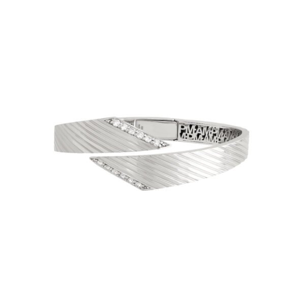 Alternative view of Pulseira Blues Ouro Branco e Diamantes
