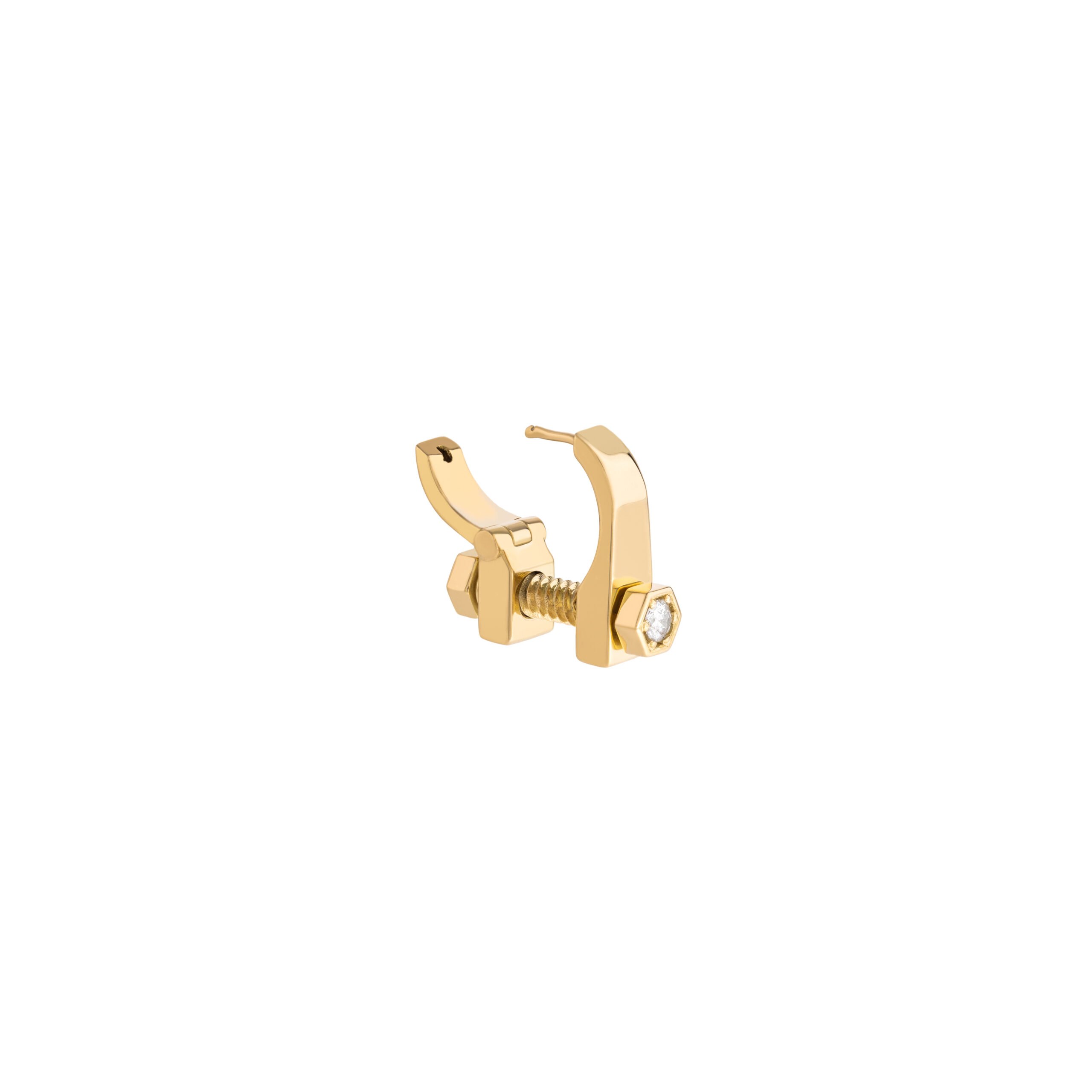 Brinco RE-charge Grande Ouro Amarelo