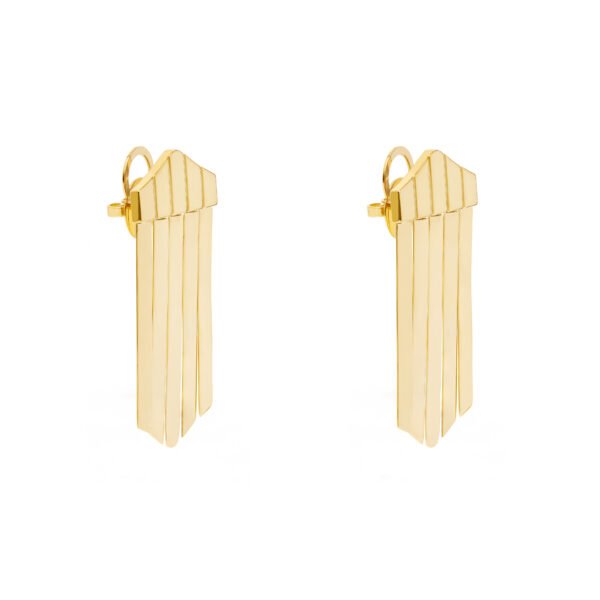 Alternative view of Brinco Royal Drops Ouro Amarelo