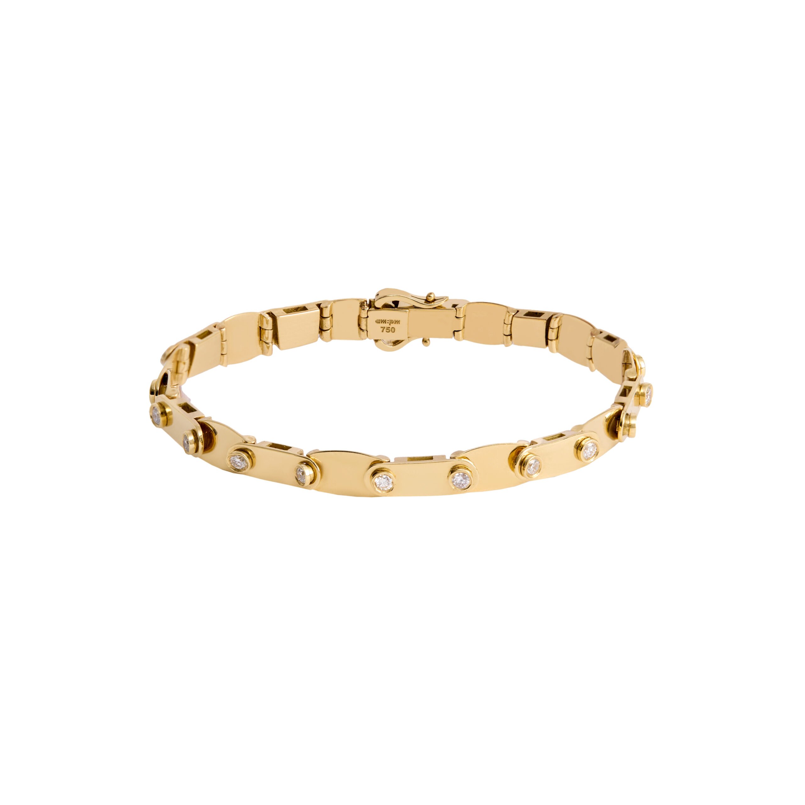 Pulseira RE-volve Diamantes Ouro Amarelo