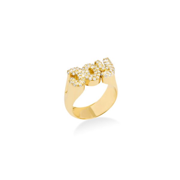 Anel Joy Ouro Amarelo