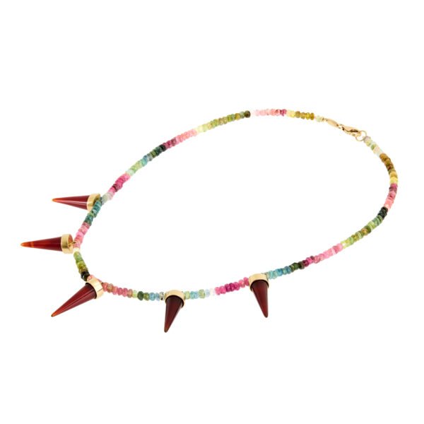 Alternative view of Colar Journey Spike Ágata