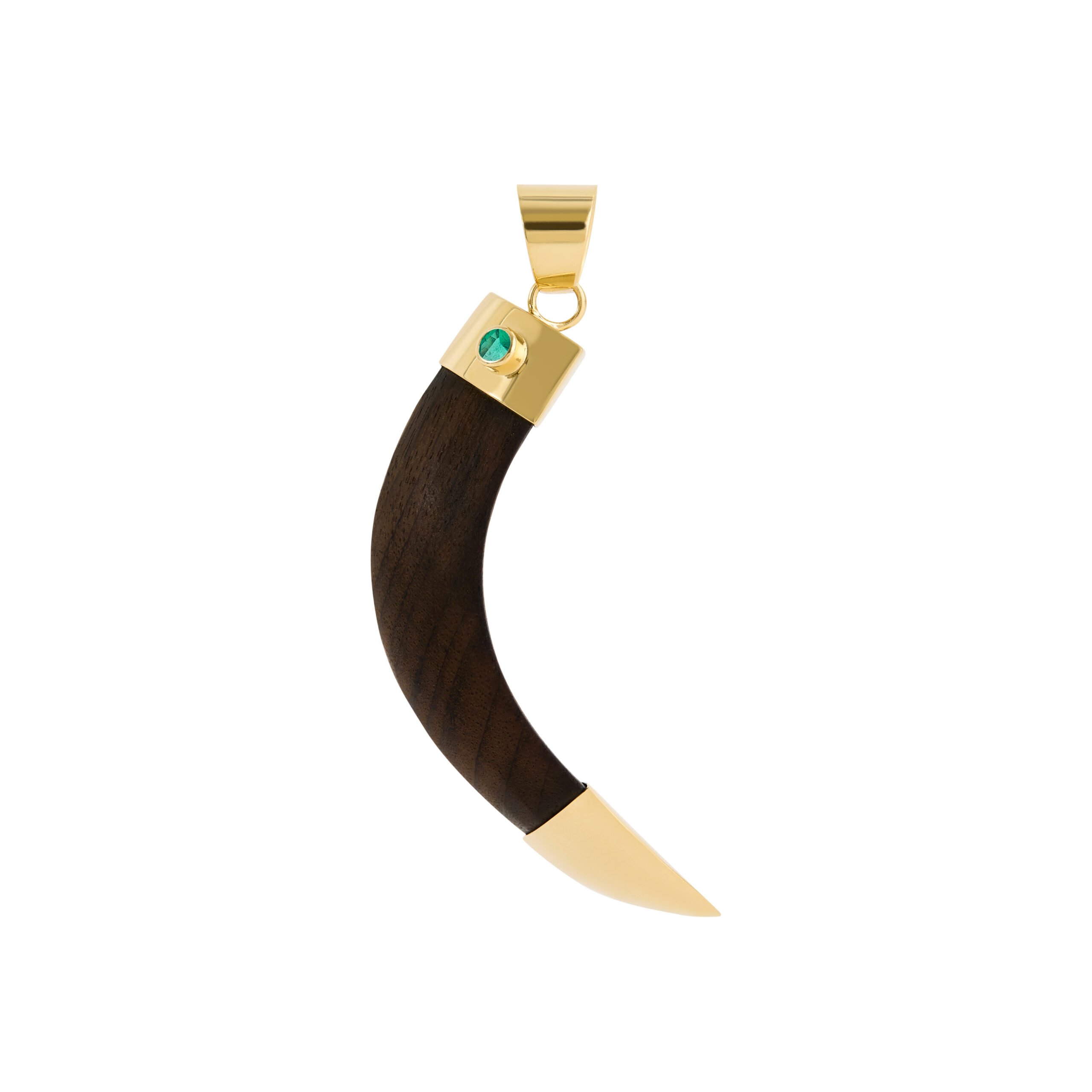 Pingente Tusk Esmeralda