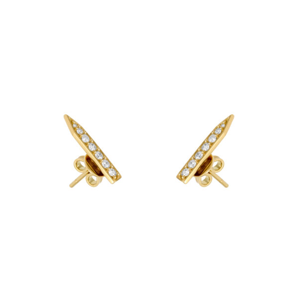 Alternative view of Brinco Apache Lança Diamantes Ouro Amarelo