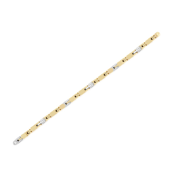 Alternative view of Pulseira Olivia Diamantes Ouro Amarelo