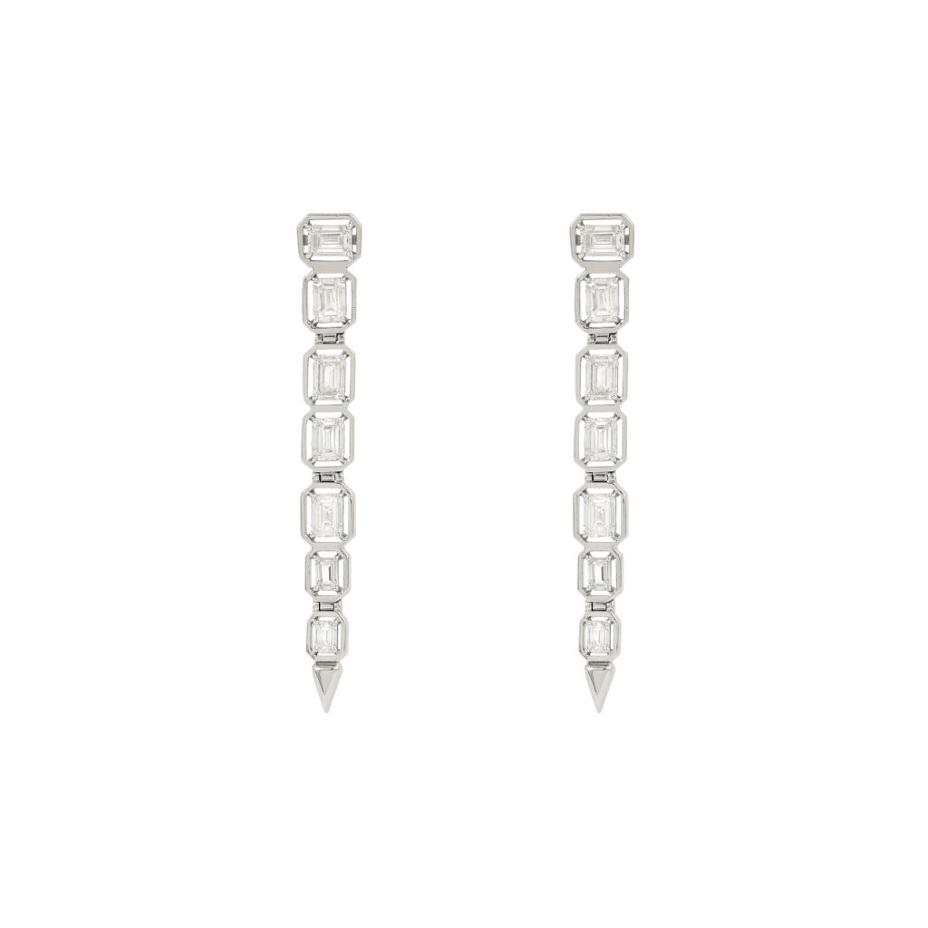 Brinco Ice Crush Ouro Branco