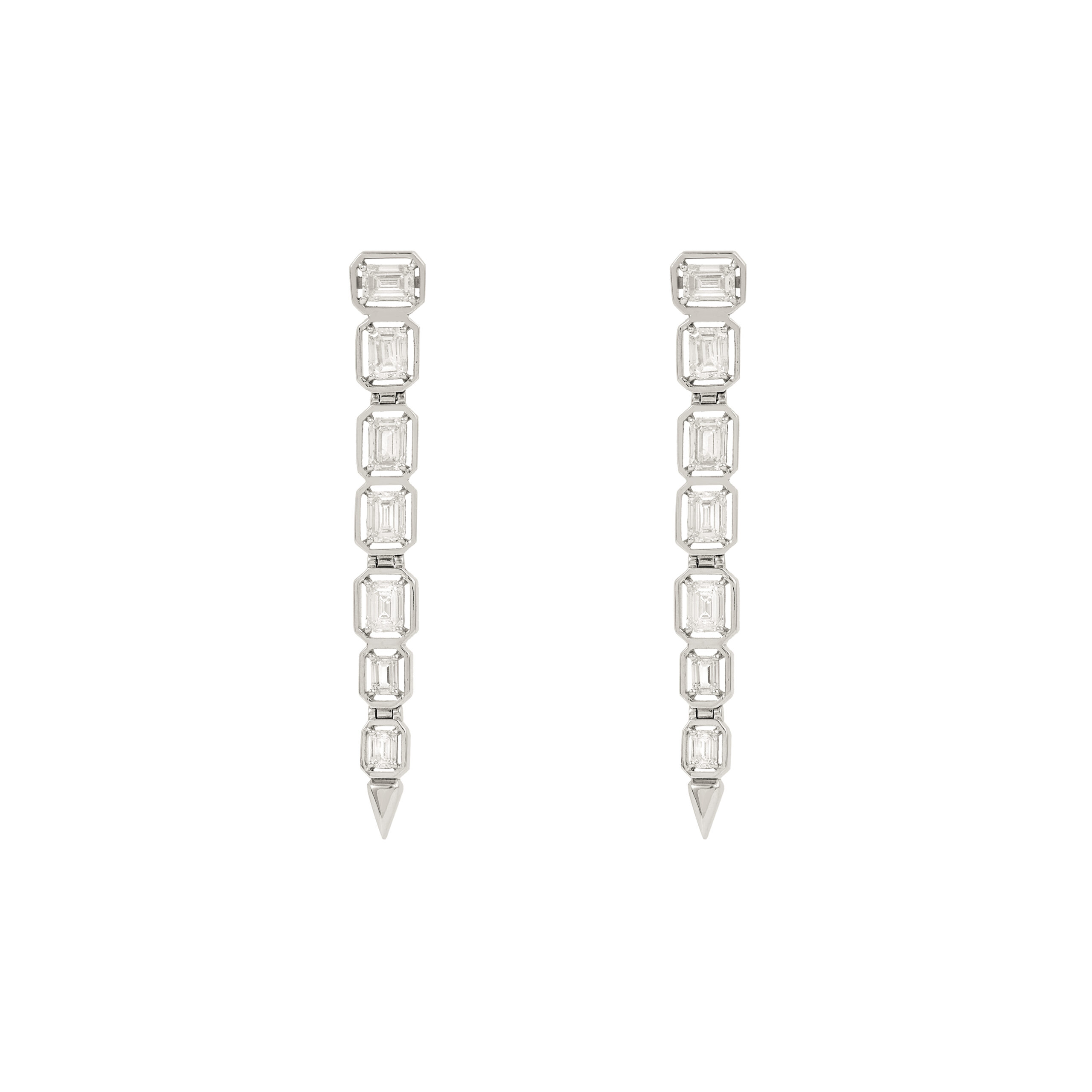 Brinco Ice Crush Ouro Branco